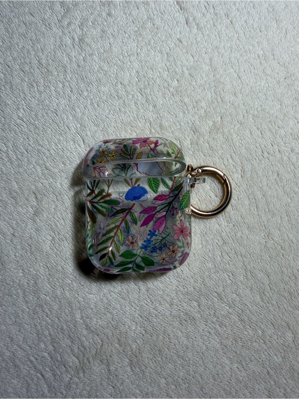 Floral Clear AirPods Case